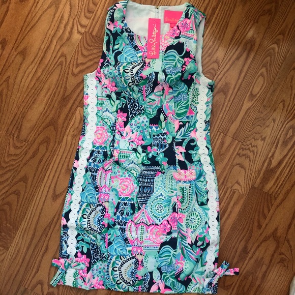 Lilly Pulitzer Mila Stretch Shift Dress - Picture 2 of 8